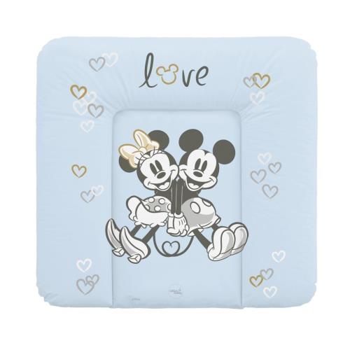 Podložka prebaľovacia mäkká na komodu (75x72) Disney Minnie & Mickey Blue