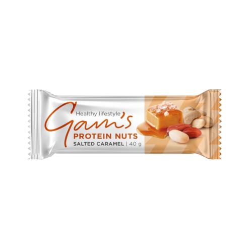 Gam's Proteín Nuts Tyčinka Slaný Karamel