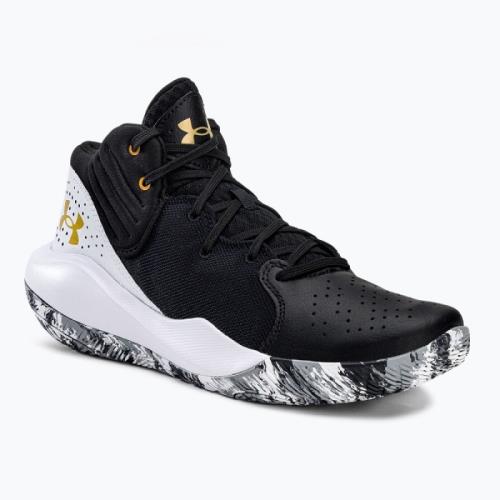 Under Armour Jet 21 Pánska basketbalová/volejbalová obuv, čierno/biela, veľ. 43 91387-43