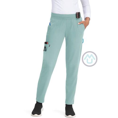 Zdravotnícke nohavice SMART JOGGER - zelenošedé XL