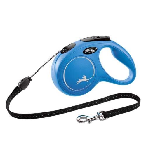 flexi New Classic lanko M 5m do 20kg modré