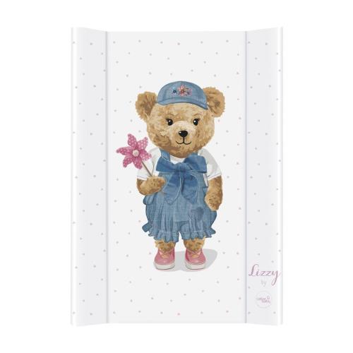 Podložka prebaľovacia 2-hranná s pevnou doskou (50x70) Comfort Fluffy Puffy Lizzy