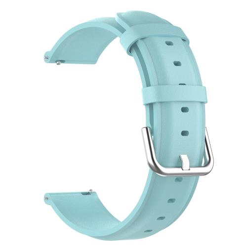 BStrap Leather Lux remienok na Garmin Venu 2, light blue