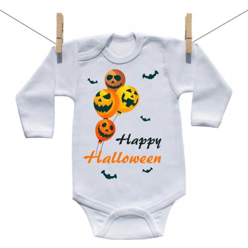 Boodyy Body s dlhým rukávom Happy Halloween 92 (18-24 mesiacov)