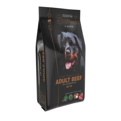 DELIKAN SUPRA Adult Beef 3kg superprémiové krmivo s obsahom hovädzieho mäsa pre dospelé psy stredných plemien