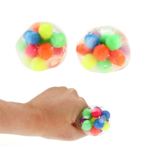 Antistres loptička s gulôčkami-Toi Toys