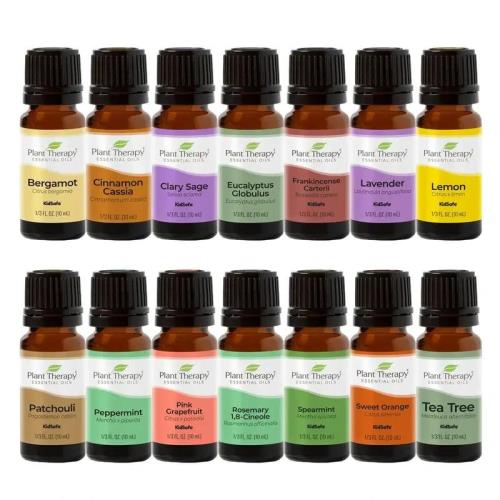 Plant Therapy Set Top 14 jednotlivých esenciálnych olejov 140 ml
