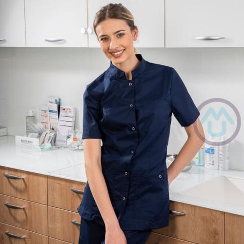 Zdravotnícka košeľa BEAUTY - námornícka modrá 46