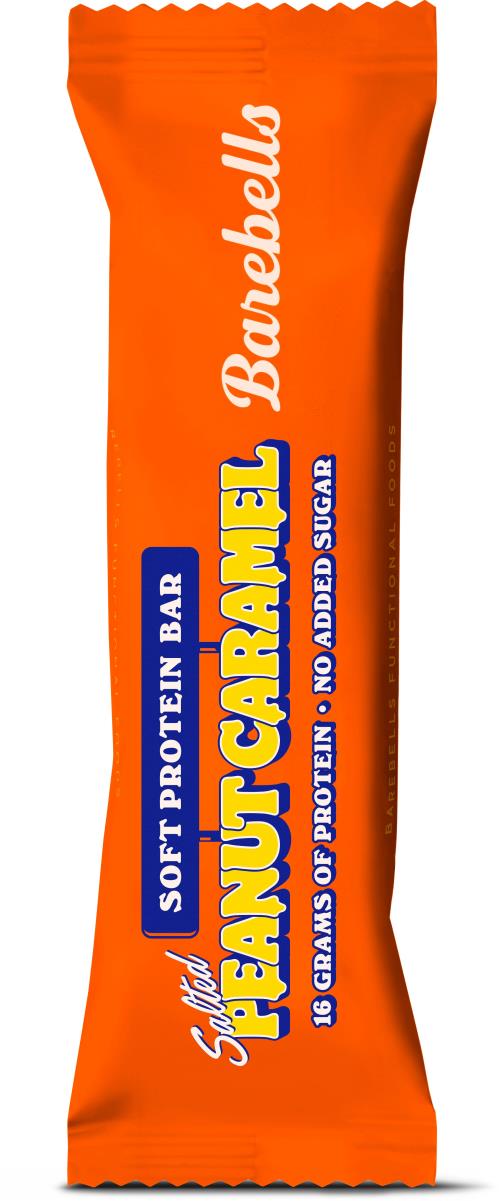 BAREBELLS SOFT BAR PEANUT CARAMEL