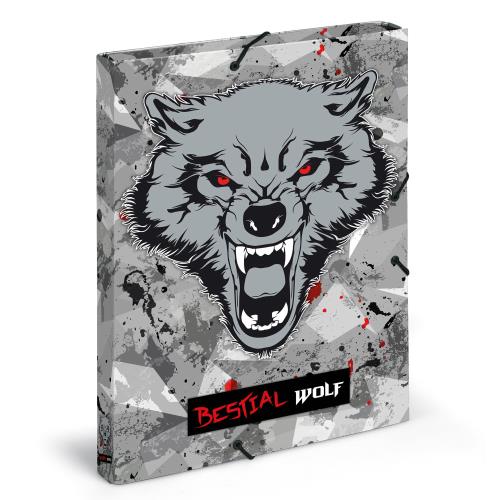 Busquets Školské dosky s gumičkou Besial wolf 1, A4-Busquets