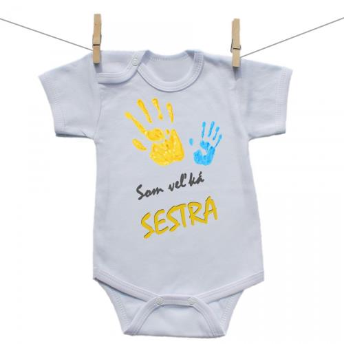 Boodyy Body s krátkym rukávom Som veľká sestra 74 (6-9 mesiacov)