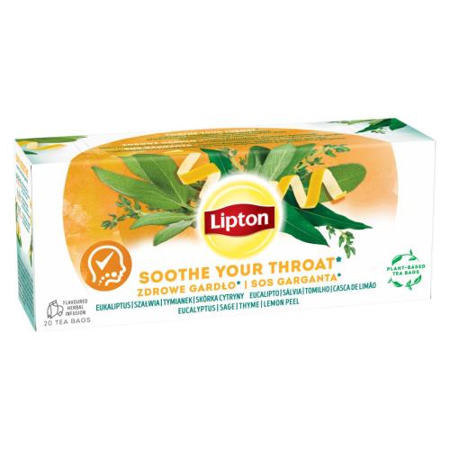 Lipton uľava pre hrdlo 20×1,3g