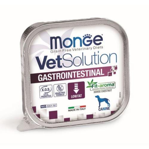 MONGE VetSolution Dog Gastrointestinal 150g paštéta pre psov na zníženie akútnych porúch črevného vstrebávania