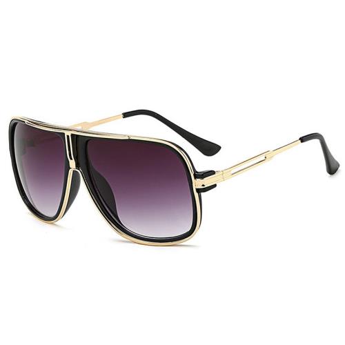 NEOGO Calvin 4 slnečné okuliare, Glossy Black Gold / Gray
