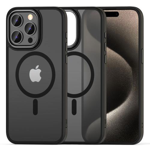 Tech-Protect Magmat MagSafe kryt na iPhone 15 Pro, čierny 2