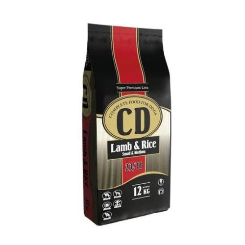 DELIKAN CD Adult Small and Medium 23/11 Lamb and Rice 12kg Kompletné superprémiové krmivo s jahňacím mäsom a ryžou pre psy stredných a malých plemien
