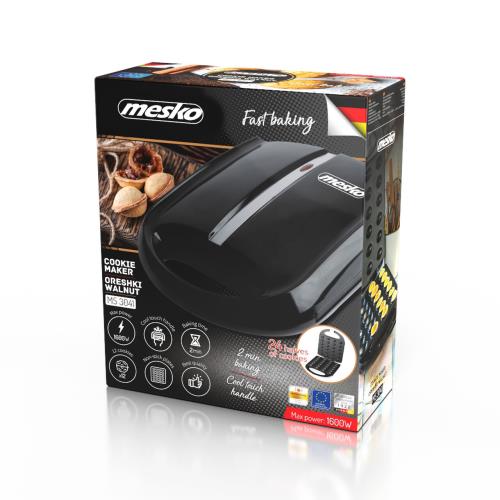 Mesko MS 3041 elektrický hriankovač 24 ks XL 1600W