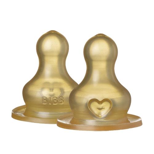 BIBS Baby Bottle kaučukové cumlíky Pomalý prietok