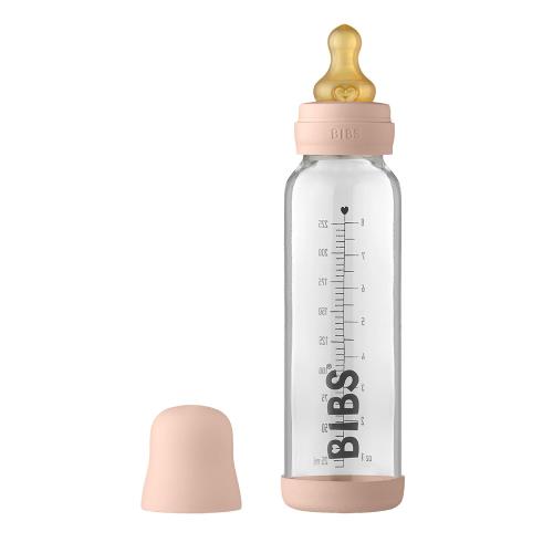 BIBS Baby Bottle sklenená fľaša Blush