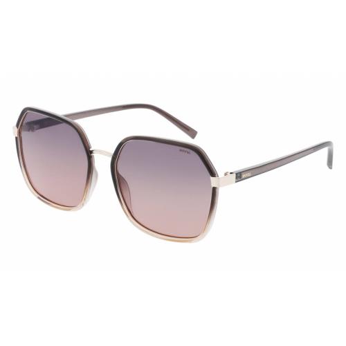 INVU IB12526A slnečné dámske okuliare gold transparent light