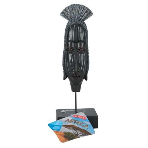 ZOLUX Dekorácia do akvárií africká maska žena L 75x51x231mm