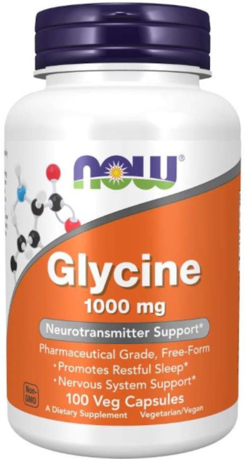 Now Foods Glycín 1000 mg