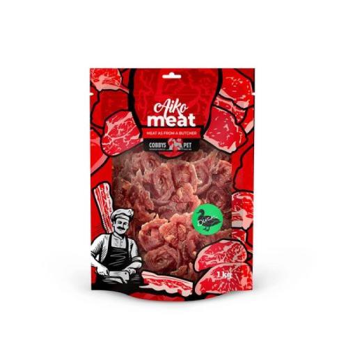 COBBYS PET AIKO Meat mäkké kačacie krúžky 1kg