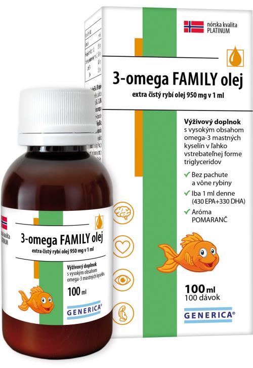GENERICA 3-omega family olej