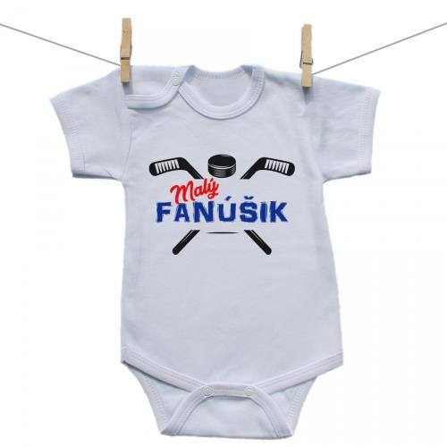 Boodyy Body s krátkym rukávom Malý fanúšik 74 (6-9 mesiacov)