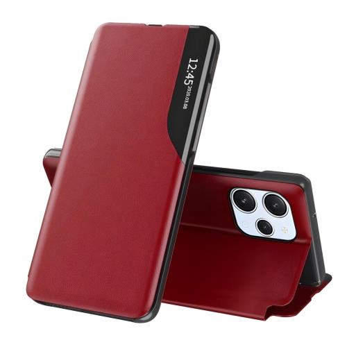 Elegantné knižkové puzdro View Case pre Xiaomi Redmi 12 4G/Redmi 12 5G - Červená H30970