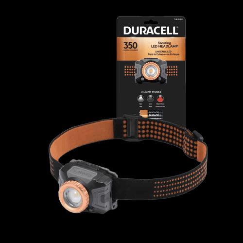 7180-DH350SE Duracell 350 Lumen Headlamp 3 modes - 3AAA
