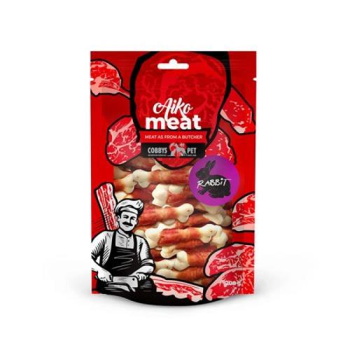 COBBYS PET AIKO Meat králičie mäso na kalciovej kosti 200g