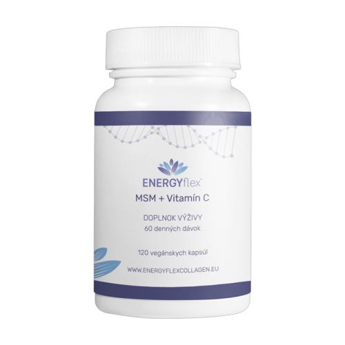 Energyflex MSM s vitamínom C - 60 kapsúl