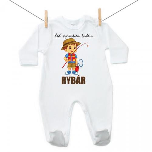 Boodyy Overal Keď vyrastiem budem rybár 92 (18-24 mesiacov)