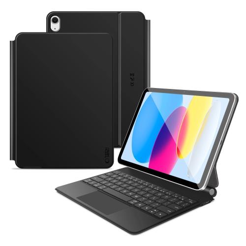 Tech-Protect Smartcase Magnetic puzdro s klávesnicou na iPad 10.9'' 10gen 2022 / 11'' 11gen 2025, čierne