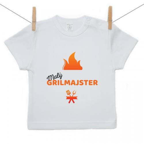 Boodyy Tričko s krátkym rukávom Malý grilmajster 116 (5-6 rokov)