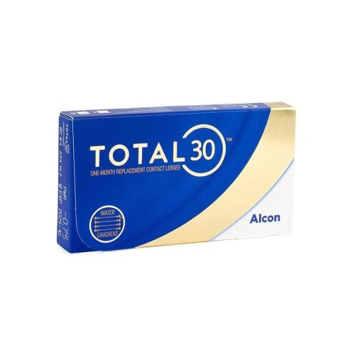 Mesačné TOTAL30 (3 šošovky) Dioptrie: -3.75, Zakrivenie: 8.4, ID:208392