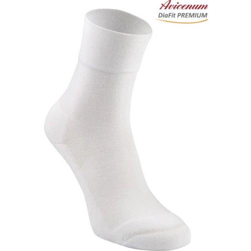 AVICENUM Diafit Premium ponožky biele warm - Veľkosť 36-39