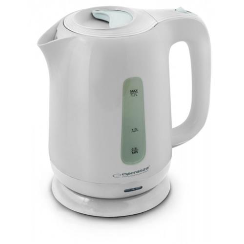 Kanvica rýchlovarná ESPERANZA EKK015W BIELA 1,7L