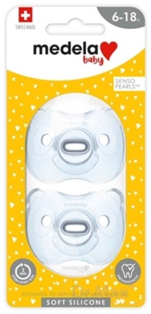 MEDELA baby cumlík SOFT SILICONE Boy