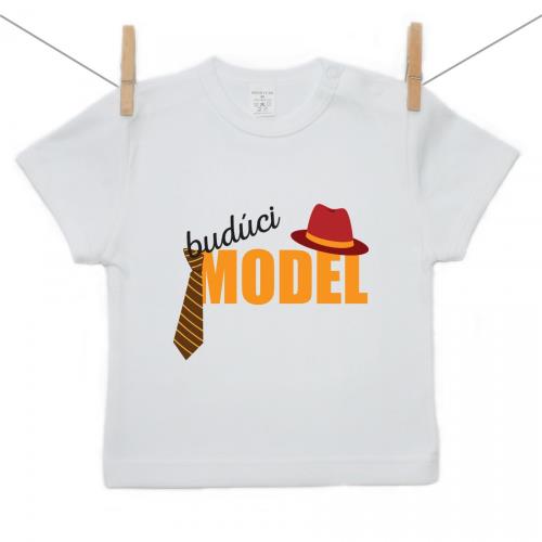 Boodyy Tričko s krátkym rukávom Budúci model 74 (6-9 mesiacov) 2658-47203