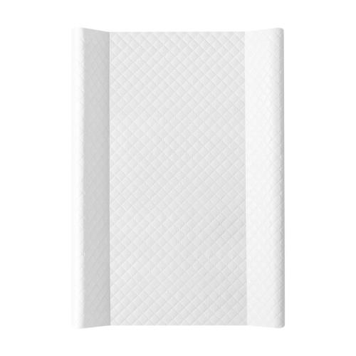 Podložka prebaľovacia 2-hranná s pevnou doskou (50x80) Comfort Caro biela