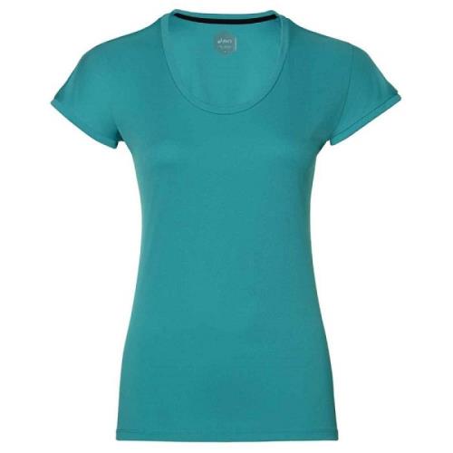 Asics Top Capsleeve Dámske bežecké tričko, zelené, veľ. S 7596-s