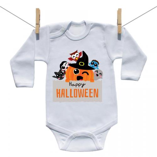 Boodyy Body s dlhým rukávom Happy Halloween 98 (2-3 roky)