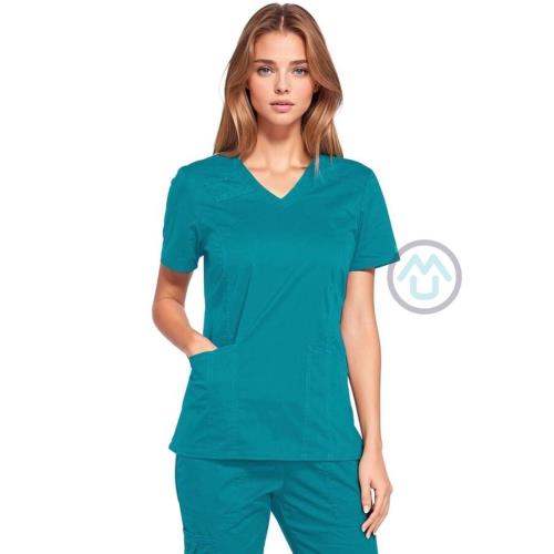 Zdravotnícka blúza Cherokee Core Stretch BEST - modrozelená S