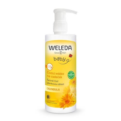 WELEDA Čistiace mlieko na zadoček s čerpadlom