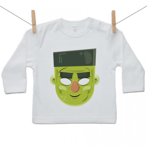 Boodyy Tričko s dlhým rukávom Halloween maska 140 (9-10 rokov)