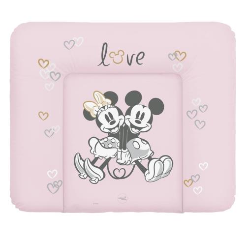 Podložka prebaľovacia mäkká na komodu (85x72) Disney Minnie & Mickey Pink