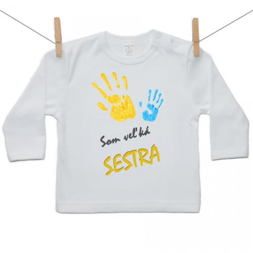Boodyy Tričko s dlhým rukávom Som veľká sestra 74 (6-9 mesiacov) 809-25440