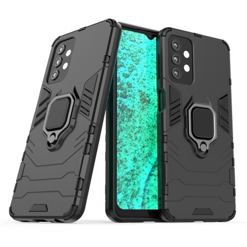 MG Ring Armor plastový kryt na Samsung Galaxy A13 5G, čierny 1